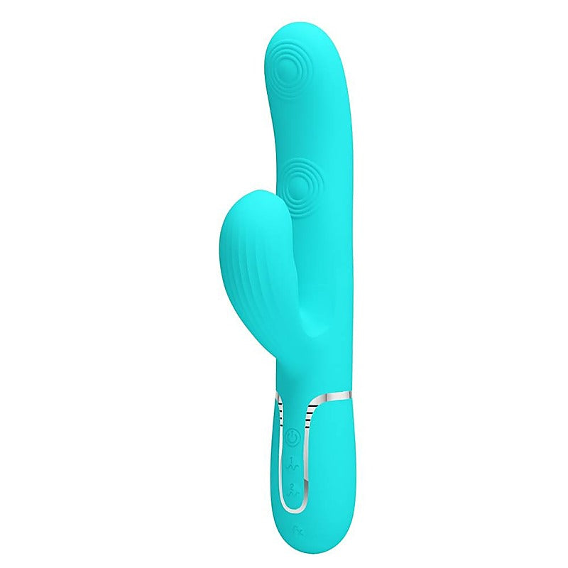 Pretty Love Perdita 3-in-1 Rabbit Vibrator by Baile - Rabbit Vibrators