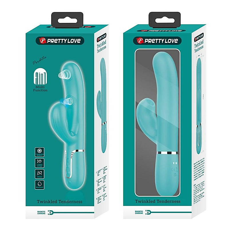 Pretty Love Perdita 3-in-1 Rabbit Vibrator by Baile - Rabbit Vibrators