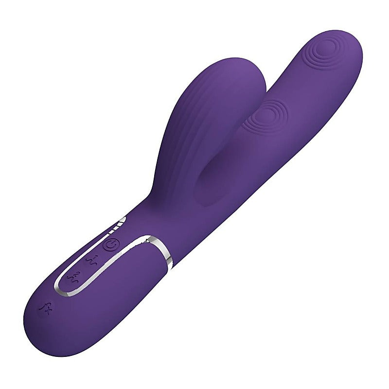 Pretty Love Perdita 3-in-1 Rabbit Vibrator by Baile - Rabbit Vibrators