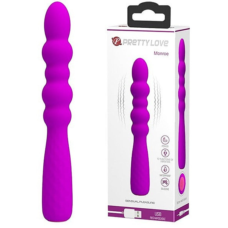 Pretty Love Monroe 12 Function Rechargeable G Spot Vibrator - G-Spot Vibrators