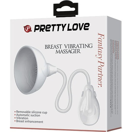 Pretty Love Automatic Suction Vibrating Breast Massager - Breast and Nipple Toys
