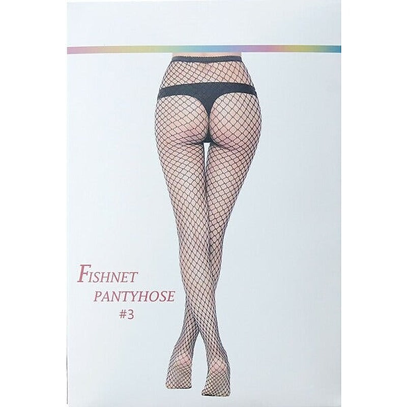 Large Net Women's Fishnet Pantyhose by Sax - Hosiery