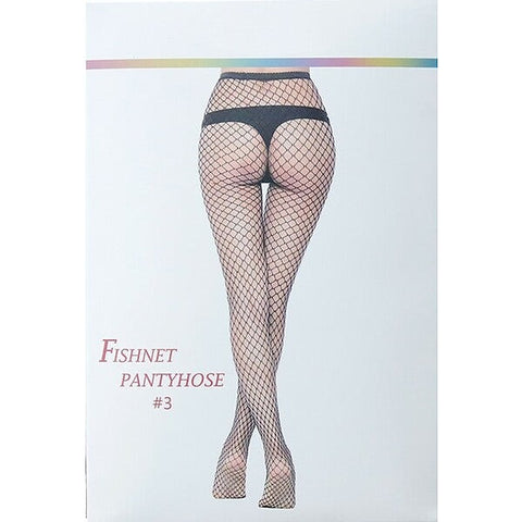 Large Net Women's Fishnet Pantyhose by Sax - Hosiery