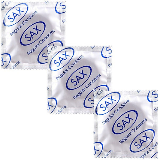 Sax Regular Latex Condoms 53mm 144 Pack - Condoms