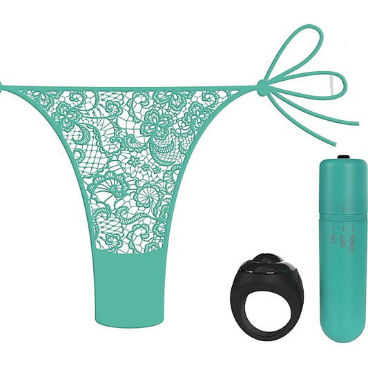 Screaming O Vibrating Panty Set With Remote Ring 4t High Pitch Treble - Remote Control Vibrators