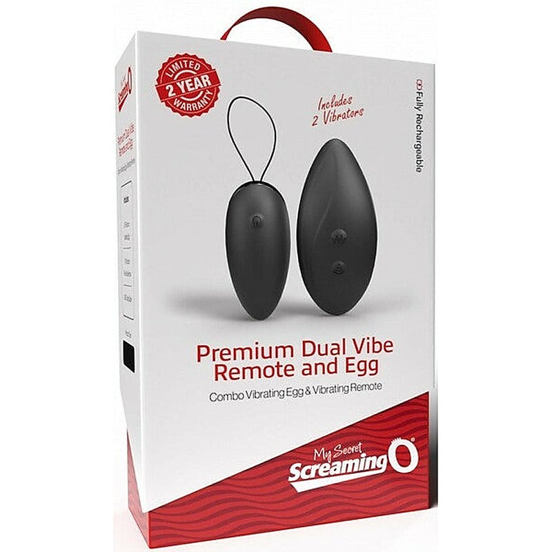 Dual Vibe Remote & Love Egg By Screaming O - Love Eggs and Kegel Exercisers