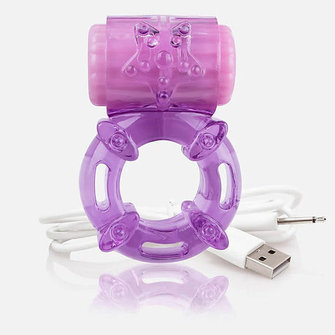 Charged Big O Rechargeable Vibrating Cock Ring - Vibrating Cock Rings