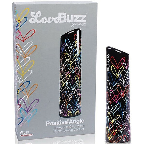 Charged LoveBuzz Positive Angle 10 Function Bullet - Bullet Vibrators