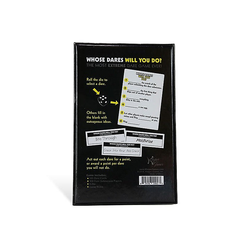 Premium Whose Dares Will You Do by Kheper Games - Sex Games, Coupons and Tricks
