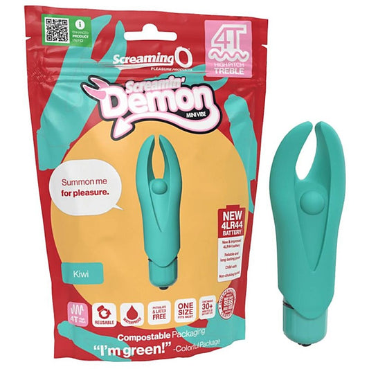 Screaming O Demon 4T High Pitch Treble Clitoral Massager - Clit Ticklers and Pulsators