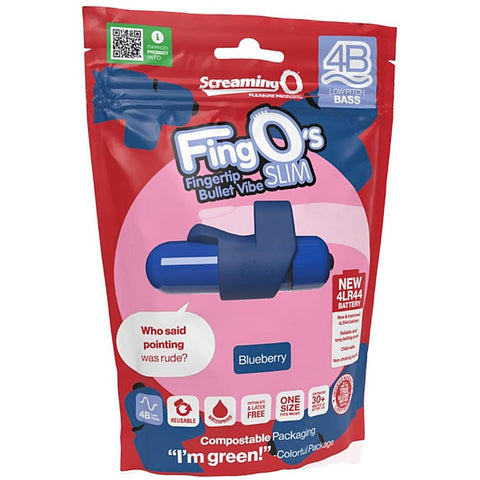 FingO's Slim 4B Low Pitch Bass Finger Vibrator - Finger and Tongue Vibrators
