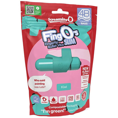 FingO's Slim 4B Low Pitch Bass Finger Vibrator - Finger and Tongue Vibrators