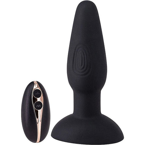 Purrfect Butt Plug With Internal Bullet Vibrator - Butt Plugs