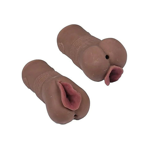 CyberStroker Pussy & Ass Male Masturbation Sleeve by Topco - Masturbators and Strokers