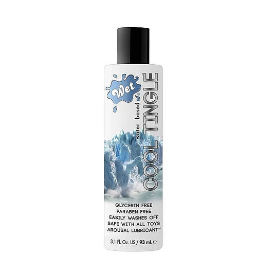 Wet Cool Tingle Water Based Adult Lubricant 178ml - Water Based Lubes