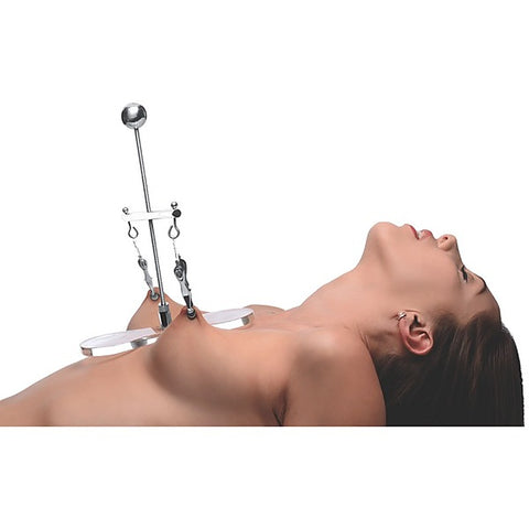 Master Series Tower Of Pain BDSM Play Nipple Clamps - Nipple and Clit Clamps