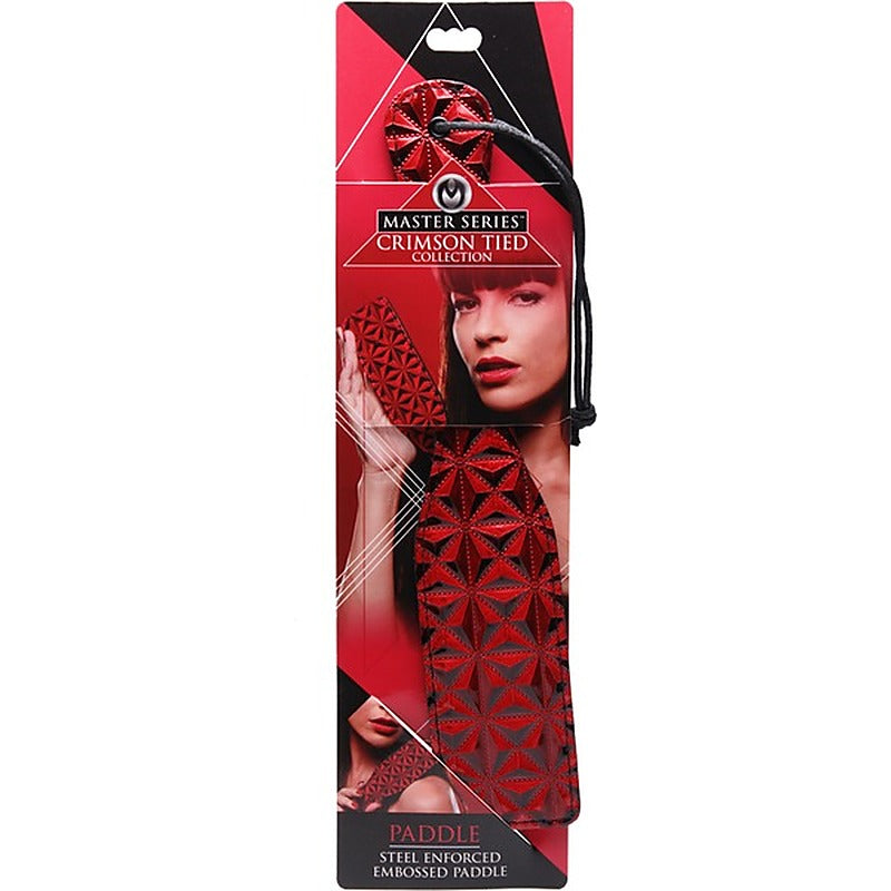 Master Series Crimson Tied Steel Enforced Bondage Spanking - Paddles And Slappers