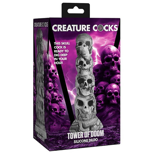 Creature Cocks Tower of Doom Silicone Dildo - Realistic Dildos