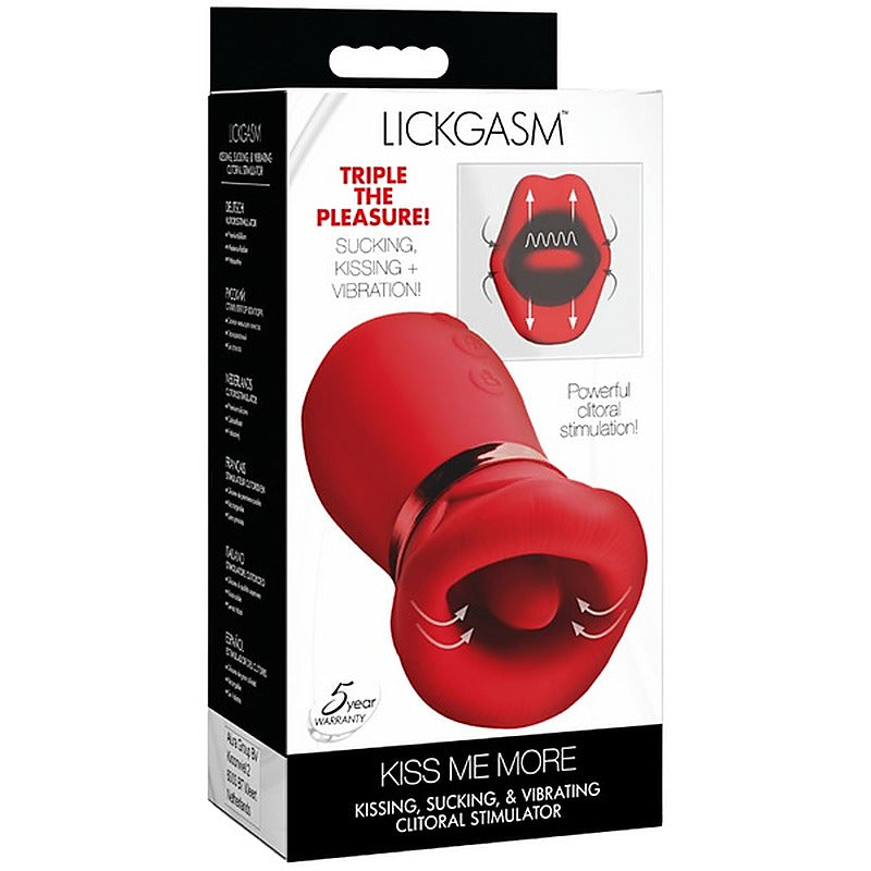 Kiss Me More Kissing, Sucking & Vibrating Clitoral - Clit Ticklers and Pulsators