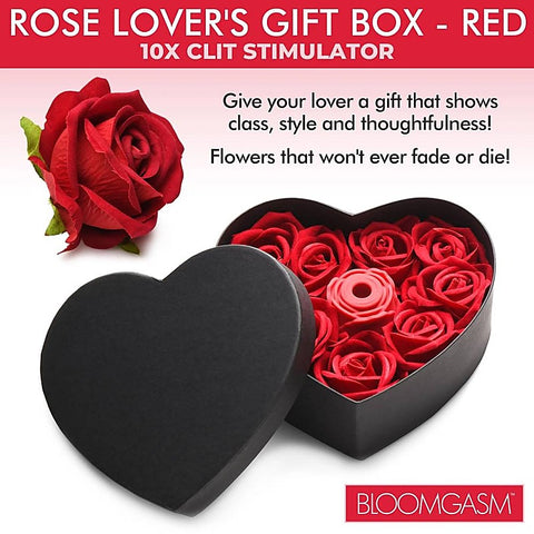 The Rose Lovers Clitoral Vibrator by XR Brands - Clit Ticklers and Pulsators