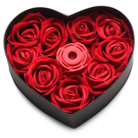 The Rose Lovers Clitoral Vibrator by XR Brands - Clit Ticklers and Pulsators
