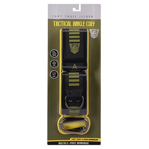 Fort Troff Tactical BDSM Ankle Cuffs by Doc Johnson - Cuffs And Restraints