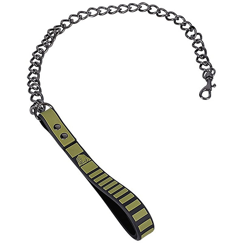Doc Johnson Fort Troff Tactical Bondage Collar & Leash - Collars and Leads