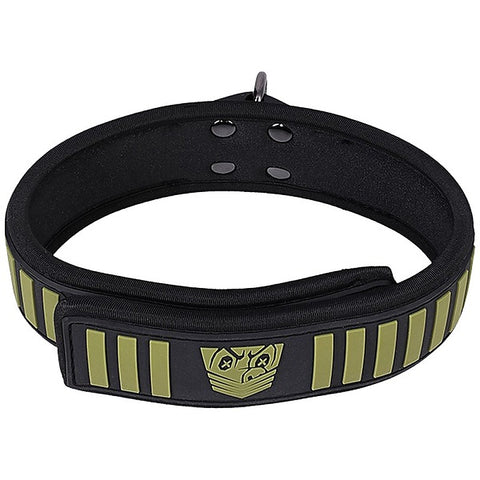 Doc Johnson Fort Troff Tactical Bondage Collar & Leash - Collars and Leads