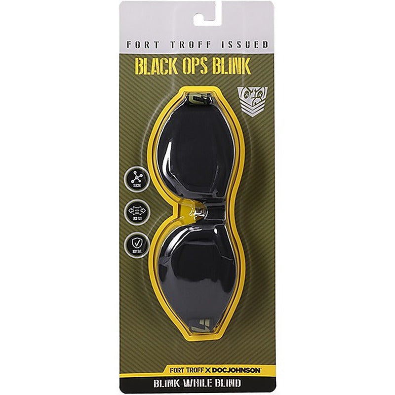 Fort Troff Black Ops Blink BDSM Blindfold by Doc Johnson - Masks And Blindfolds