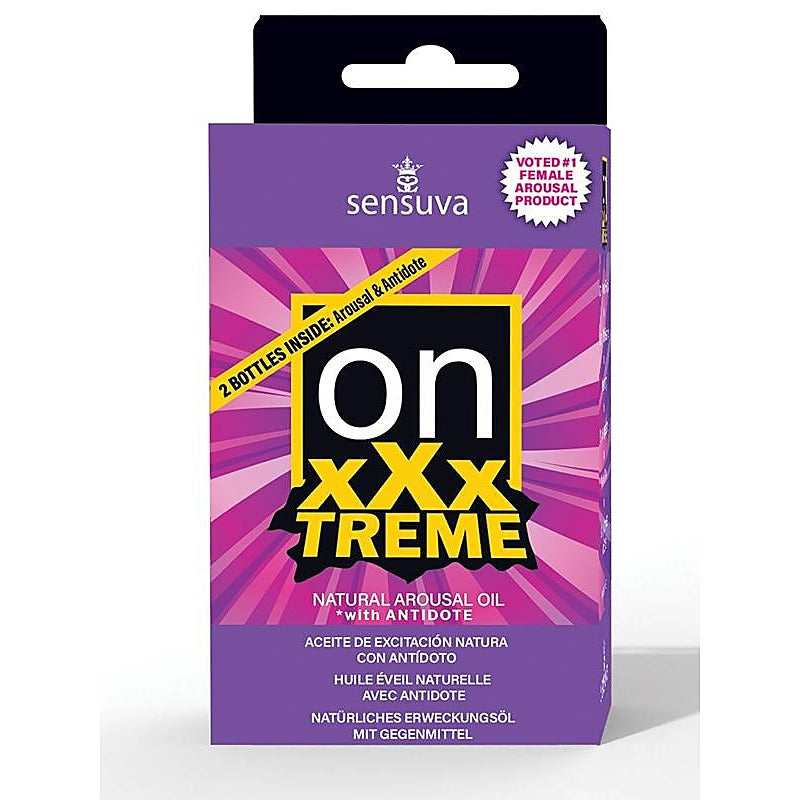 XXX Treme Arousal Oil by Sensuva On - Massage Oils and Lubricants