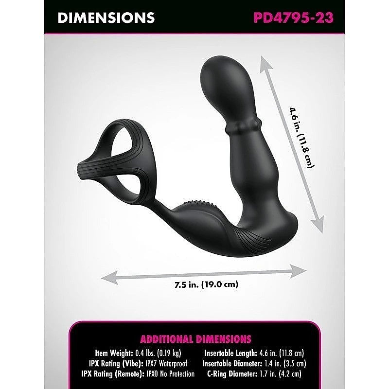 Anal Fantasy Elite Ass Gasm Slide & Glide Prostate Vibrator - Prostate Toys