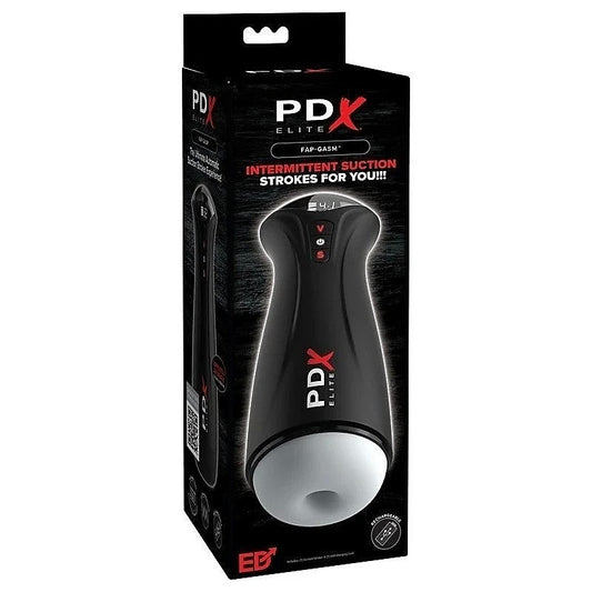 PDX Brands PDX Elite Fap Gasm Male Masturbator Frosted - Masturbators and Strokers
