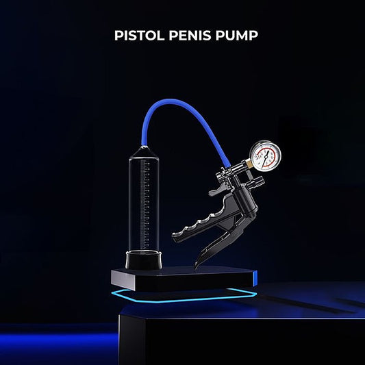 LuvPump ProXtra Professional Penis Pump with Pressure Gauge Clear - Penis Pumps And Stretchers