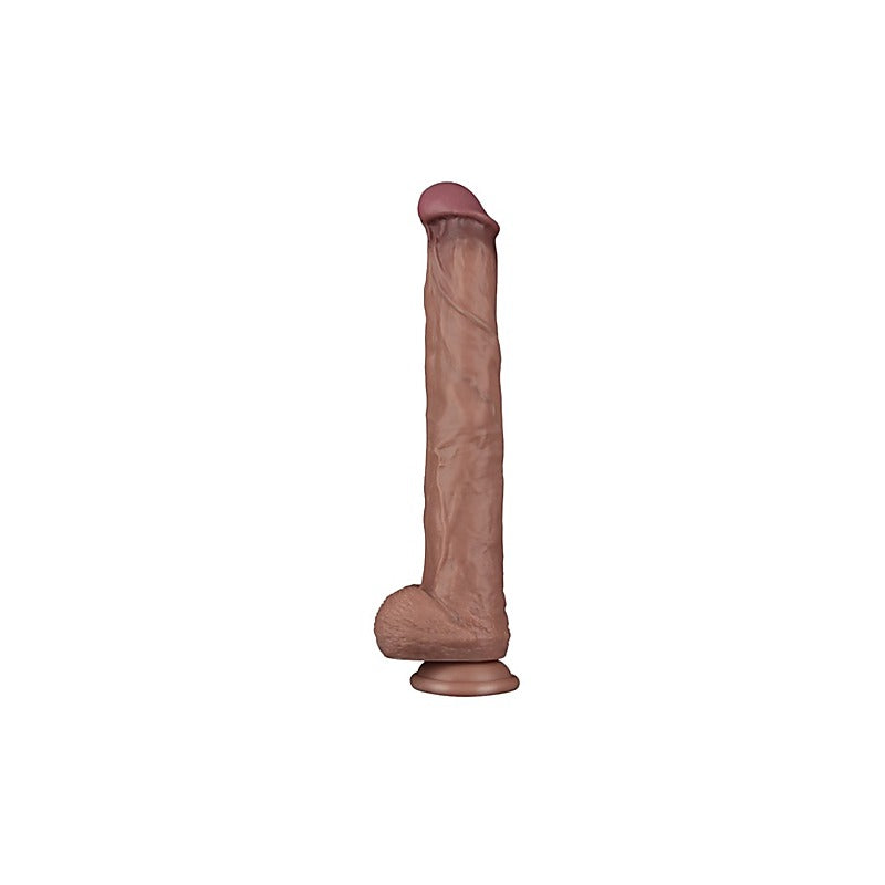 Lovetoy Dual Layered Bendable Realistic Silicone Cock XXL - Realistic Dildos