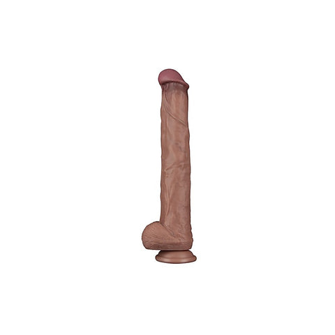 Lovetoy Dual Layered Bendable Realistic Silicone Cock XXL - Realistic Dildos