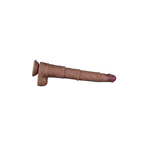 Lovetoy Dual Layered Bendable Realistic Silicone Cock XXL - Realistic Dildos