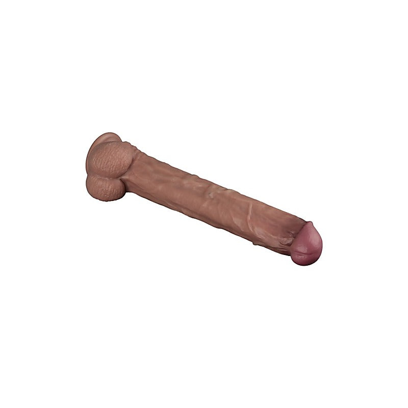 Lovetoy Dual Layered Bendable Realistic Silicone Cock XXL - Realistic Dildos