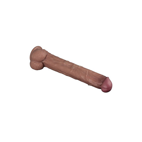 Lovetoy Dual Layered Bendable Realistic Silicone Cock XXL - Realistic Dildos