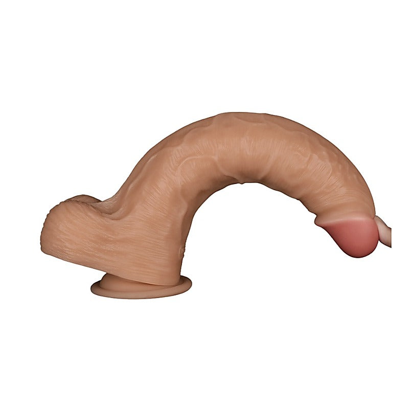 Vibrating USB Power Basics Cock Realistic Dildo by Lovetoy - Realistic Dildos