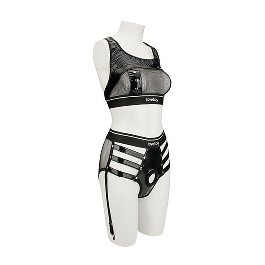 Iconic Harness Strap on Set by Lovetoy - Strap On Sextoys