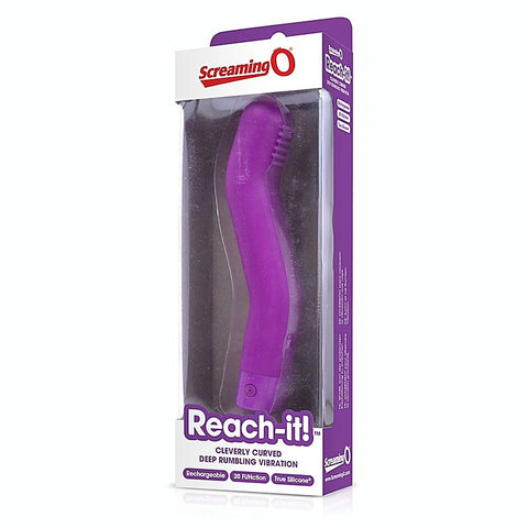 Charged Reach-it Vibrator by Screaming O - G-Spot Vibrators