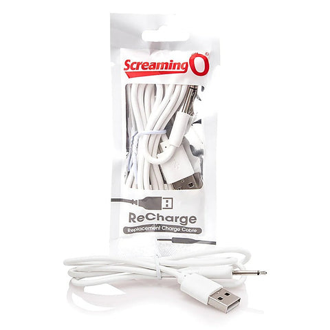 Recharge Cable USB to DC by Screaming O - Vibrator Accessories