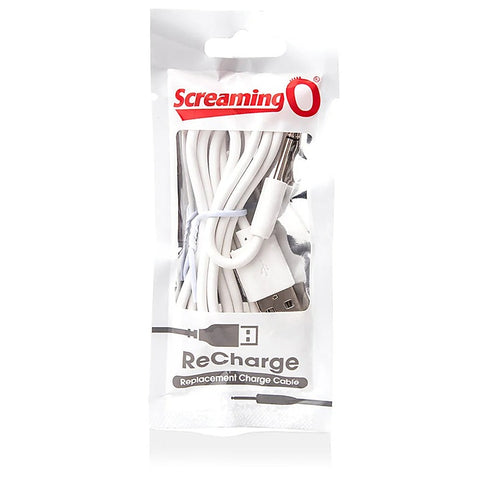 Recharge Cable USB to DC by Screaming O - Vibrator Accessories
