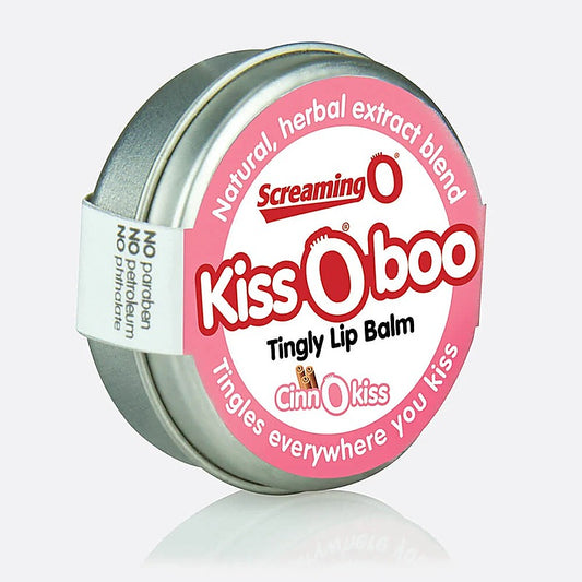 Screaming O KissOBoo Tingly Adult Lip Balm - Bath and Intimate Fragrances