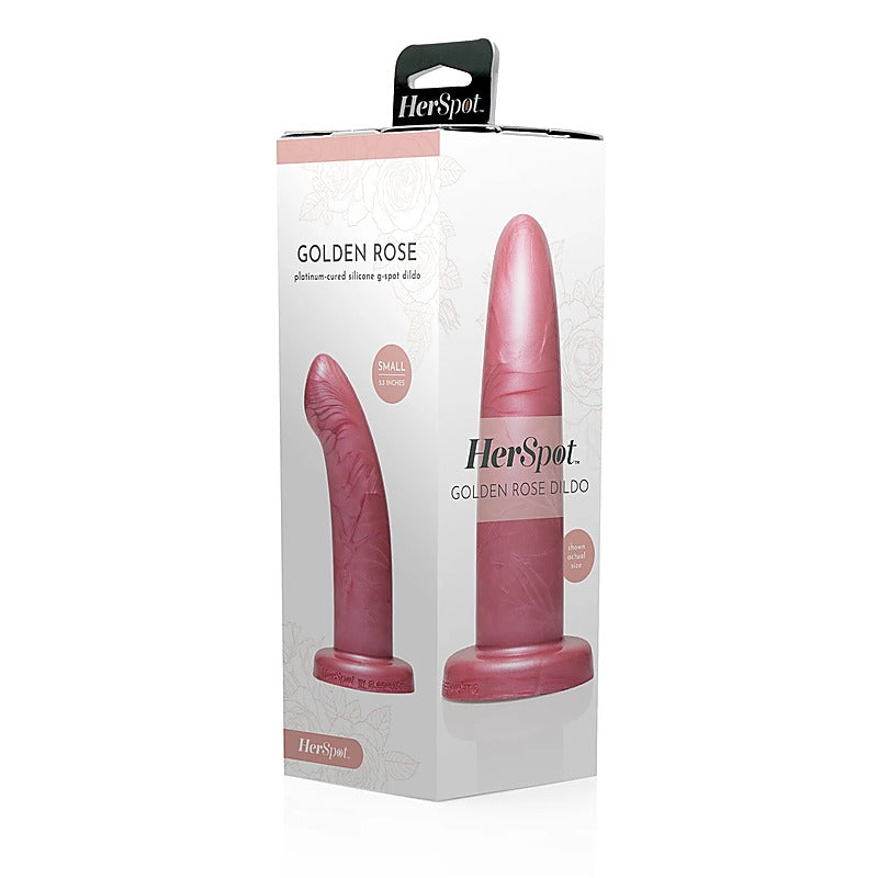 Golden Rose Vaginal and Anal Pleasure Dildo by Fleshlight - Realistic Dildos