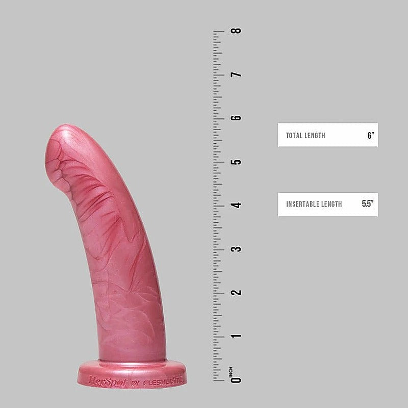 Golden Rose Vaginal and Anal Pleasure Dildo by Fleshlight - Realistic Dildos