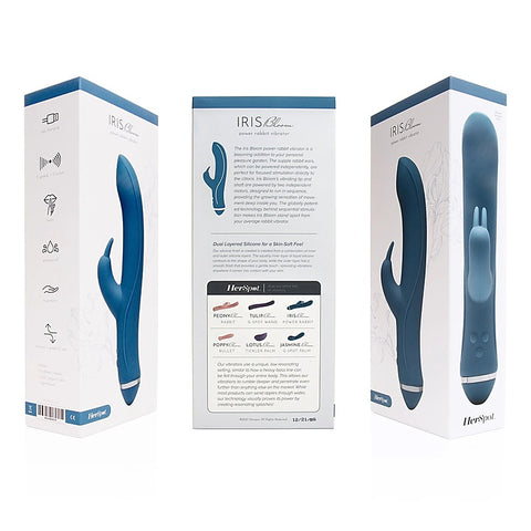 Herspot Iris Bloom Power Rabbit Vibrator by Fleshlight - Rabbit Vibrators