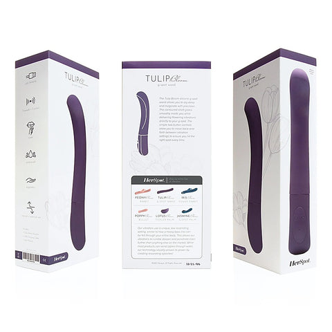 Herspot Tulip Bloom G-Spot Wand Vibrator by Fleshlight - G-Spot Vibrators