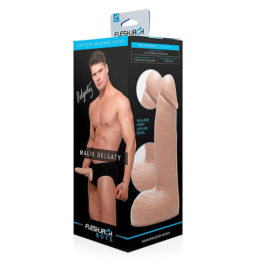 Malik Delgaty Realistic Dildo by Fleshjack Boys - Realistic Dildos