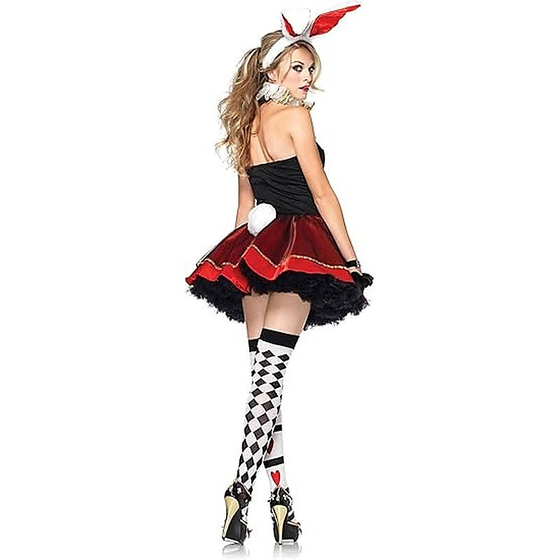 Leg Avenue Womens Tea Party Bunny Costumes Set - Fancy Dress Ups